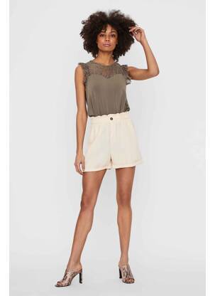 Short beige NOISY MAY femme