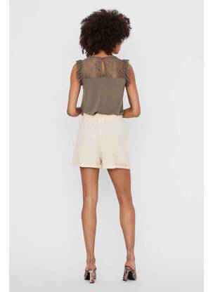 Short beige NOISY MAY femme