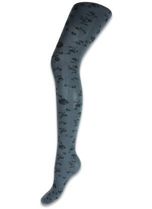 Collants gris ZEB STYLE LAB  femme