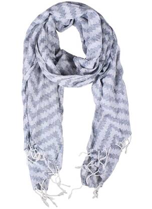 Foulard bleu BROADWAY femme