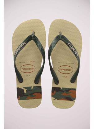 Sandales/Nu pieds vert HAVAIANAS pour homme