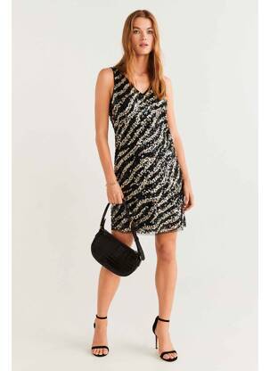 Robe courte noir MANGO femme