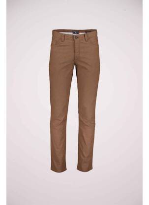 Pantalon slim marron STATE OF ART homme