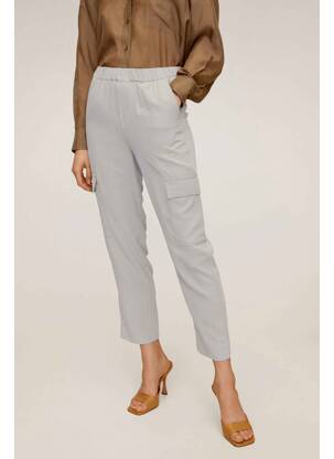 Pantalon cargo beige MANGO femme