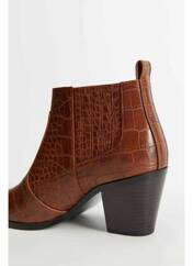 Bottines/Boots marron MANGO pour femme seconde vue