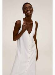Robe longue blanc MANGO pour femme seconde vue