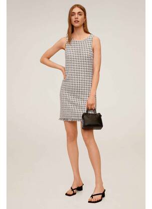 Robe courte noir MANGO femme