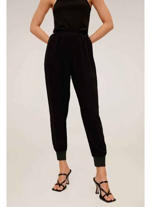 Pantalon large noir MANGO femme