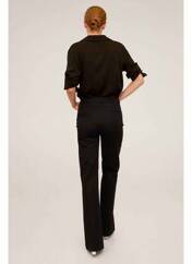 Pantalon large noir MANGO pour femme seconde vue