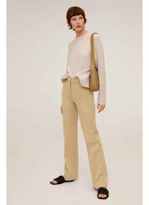 Pantalon chino marron MANGO femme