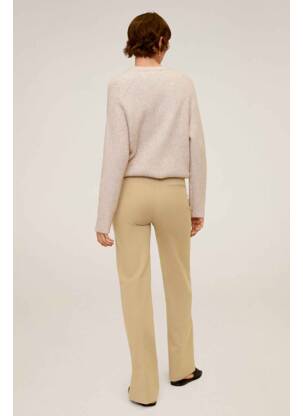 Pantalon chino marron MANGO femme