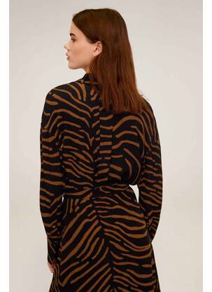 Chemisier noir MANGO femme