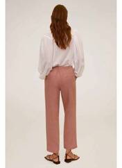 Pantalon 7/8 rose MANGO pour femme seconde vue