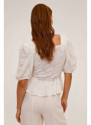 Top blanc MANGO femme