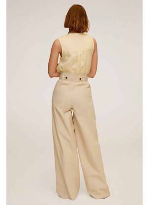 Chemisier jaune MANGO femme