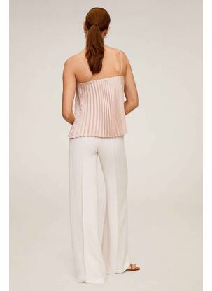 Top rose MANGO femme
