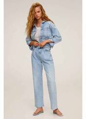 Veste en jean bleu MANGO pour femme seconde vue