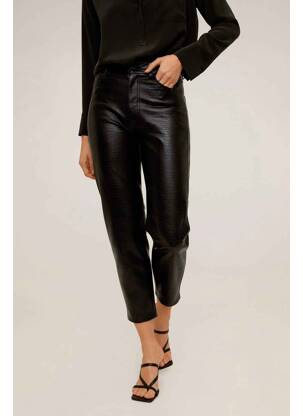Pantalon 7/8 noir MANGO femme