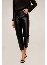 Pantalon 7/8 noir MANGO femme