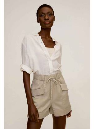 Short gris MANGO femme