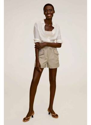 Short gris MANGO femme