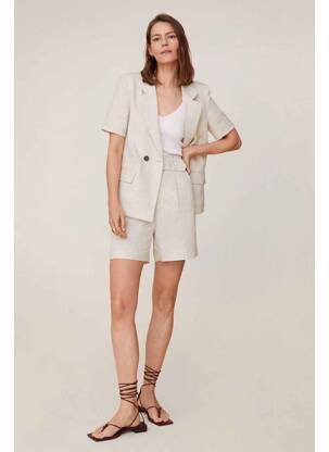 Short beige MANGO femme