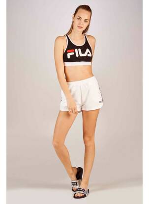 Short blanc FILA femme