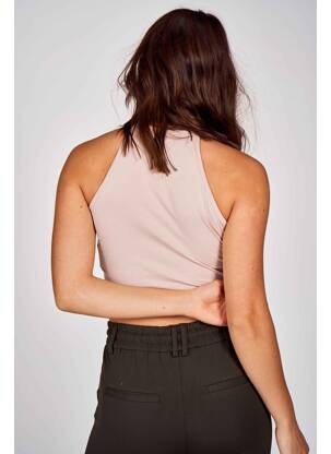 Crop top rose FILA femme