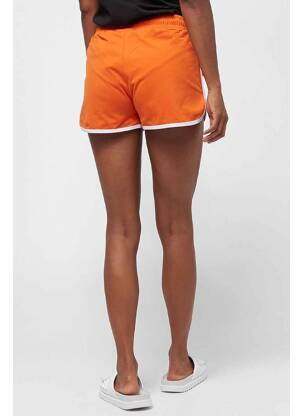 Short orange FILA femme
