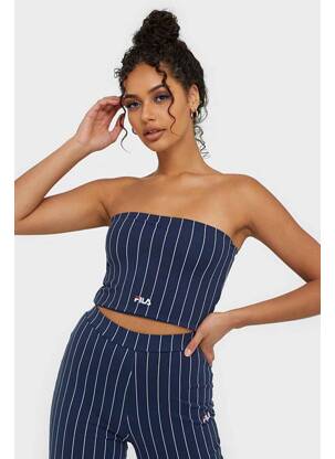Crop top bleu FILA femme