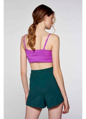 Crop top violet FILA femme