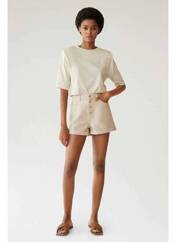 Short beige MANGO pour femme seconde vue