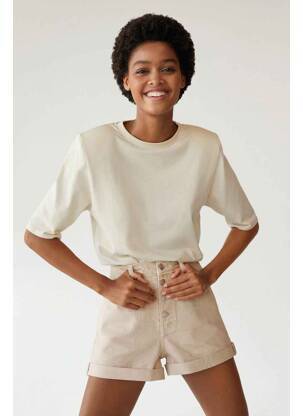 Short beige MANGO femme