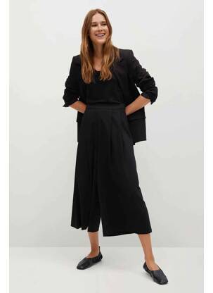 Pantalon chino noir MANGO femme