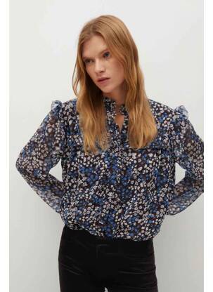 Chemisier marron MANGO femme