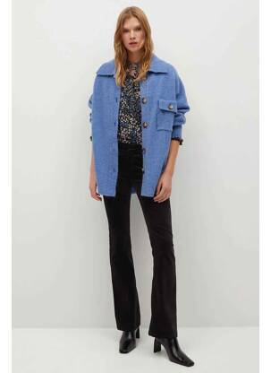 Chemisier marron MANGO femme