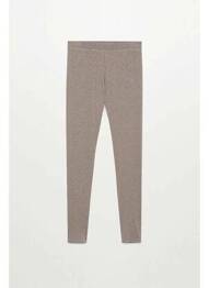 Legging marron MANGO femme
