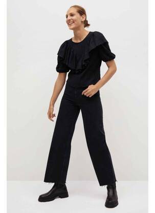 Blouse noir MANGO femme