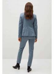 Pantalon chino bleu MANGO pour femme seconde vue