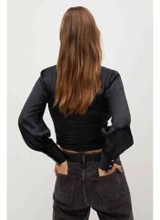 Top noir MANGO pour femme seconde vue