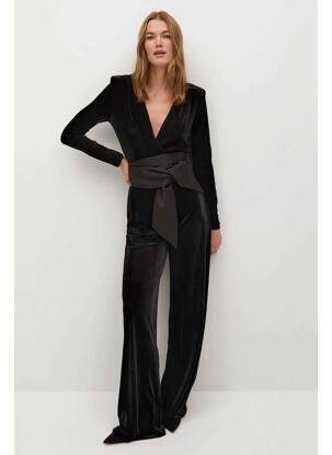 Combi-pantalon noir MANGO femme