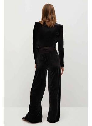 Combi-pantalon noir MANGO femme