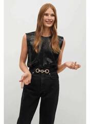 Top noir MANGO pour femme seconde vue