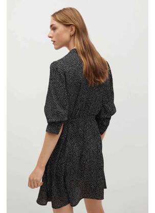 Robe courte noir MANGO femme