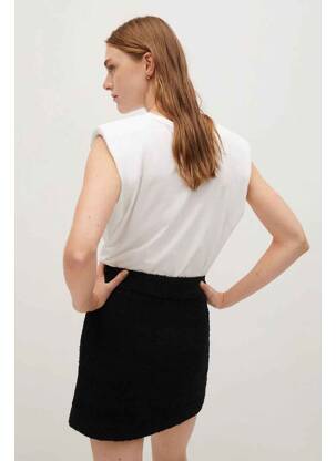 Jupe courte noir MANGO femme
