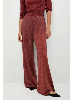 Pantalon large rouge MANGO femme