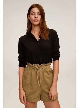 Short marron MANGO femme