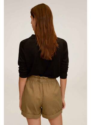 Short marron MANGO femme