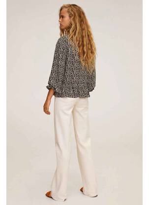Blouse noir MANGO femme