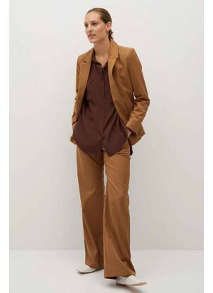 Chemisier marron MANGO femme
